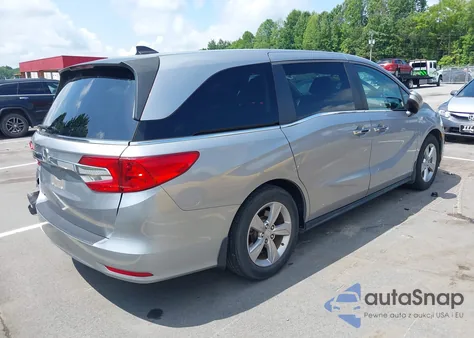 2018 Honda Odyssey Ex from USA, damaged, VIN 5FNRL6H53JB066563